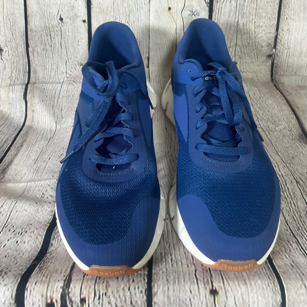 Reebok Zig Dynamica 3 Mens Blue Running Shoes GY9565 Size 13
